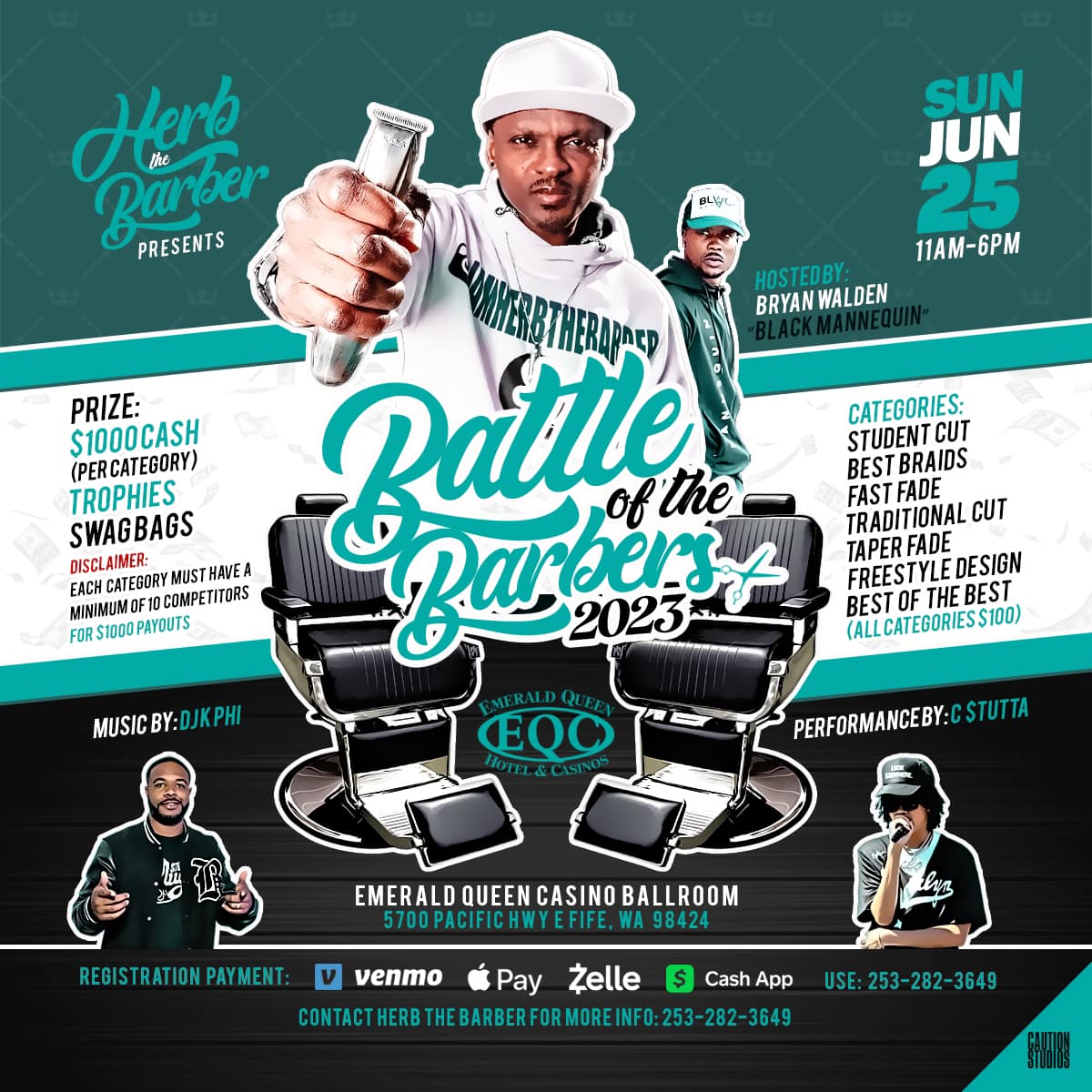 Herb The Barber Presents Battle Of The Barbers 2023 Seaspot